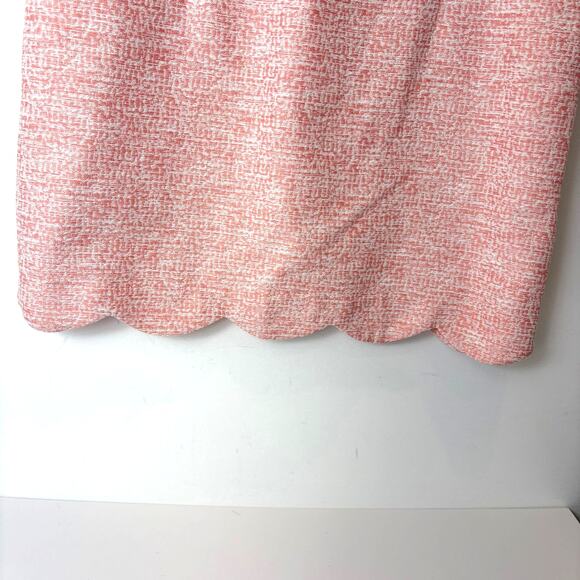 Southern Tide - Sleeveless Shift Dress Scalloped Hem-Shell Pink-Size 8-NWT - Picture 4 of 8